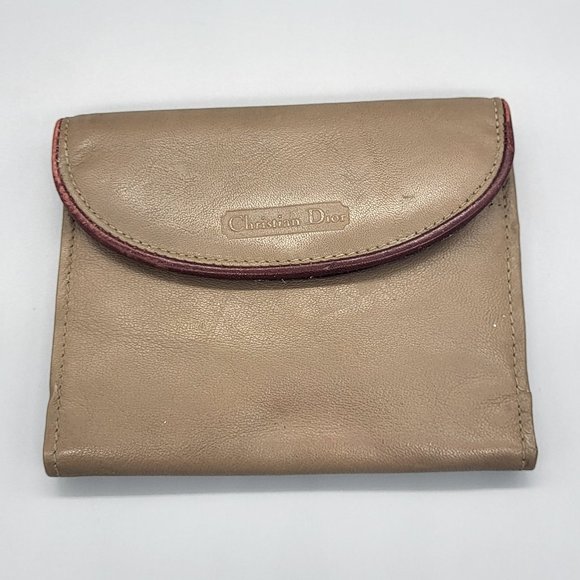 Vintage Christian Dior Leather Wallet - Picture 1 of 17